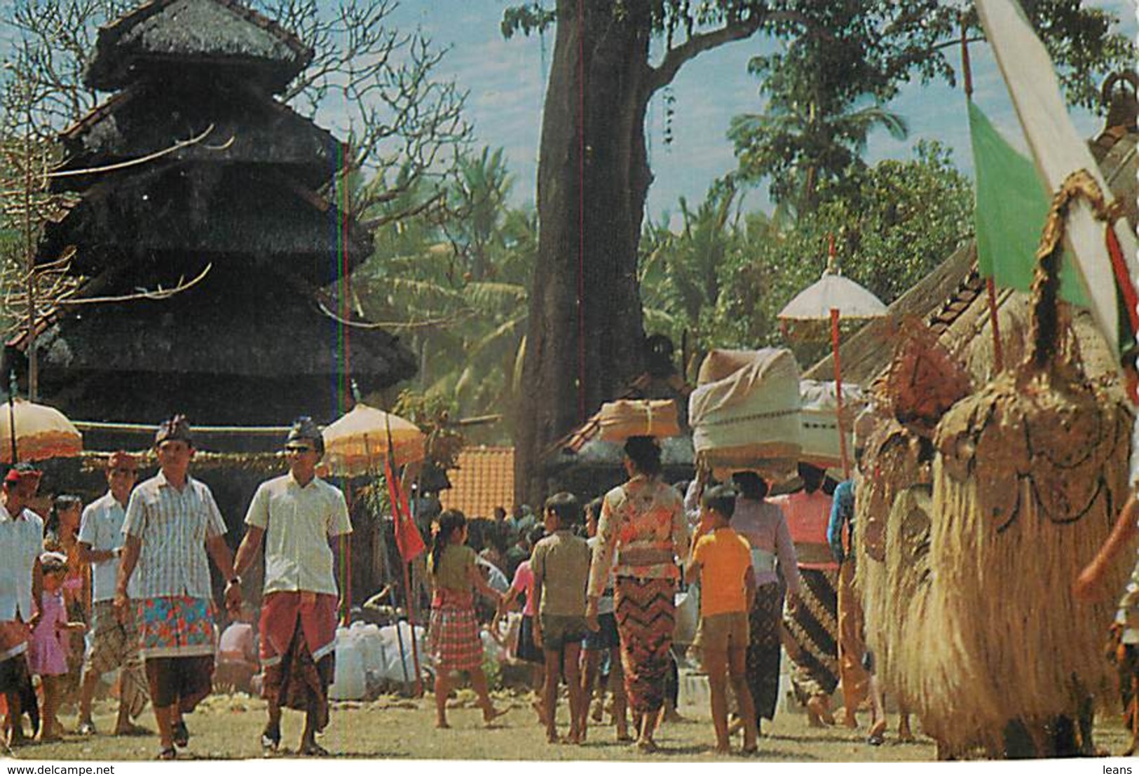 BALI - Temple Festival On The Isle Of Sakenan - Indonesia