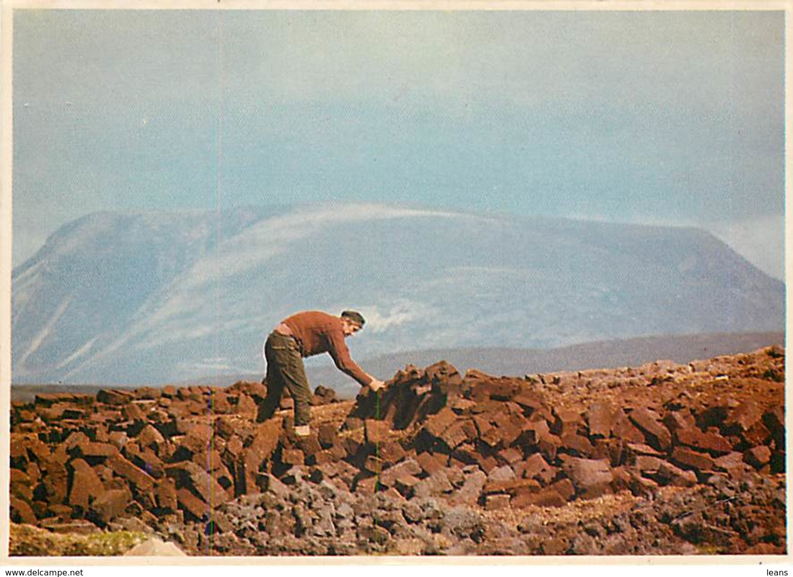 DONEGAL - Stacking Turf - Donegal