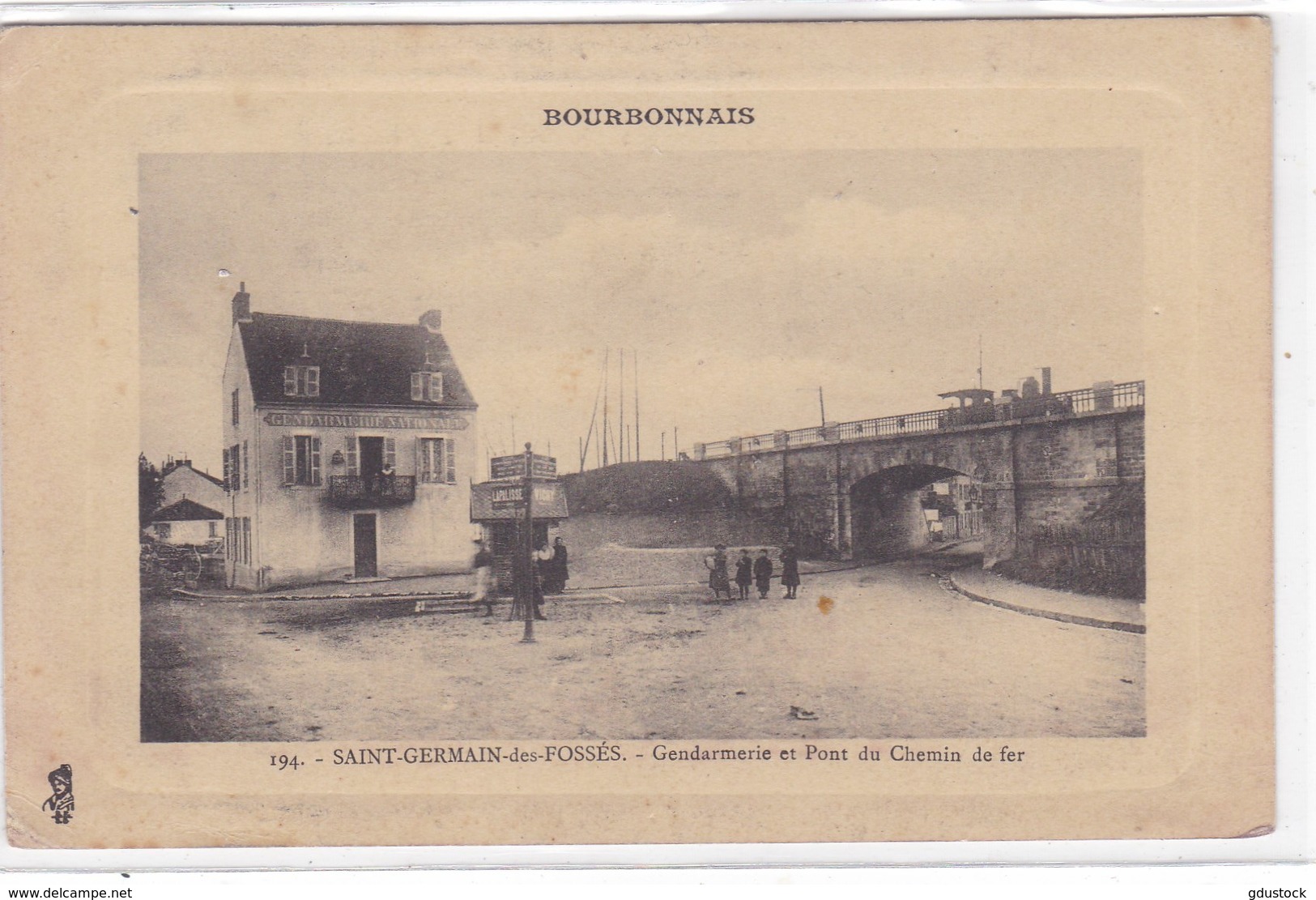 Allier - Saint-Germain-des-Fossés - Gendarmerie Et Pont Du Chemin De Fer - Other & Unclassified