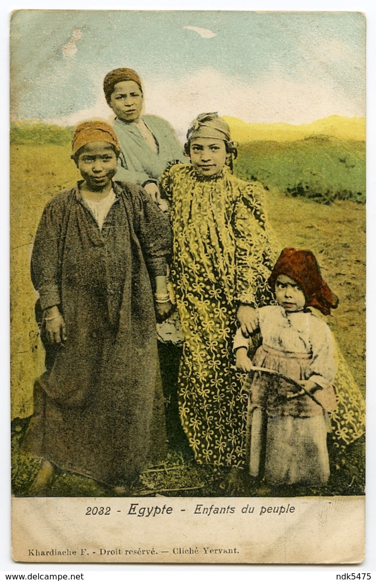 EGYPTE : ENFANTS DU PEUPLE - Persons