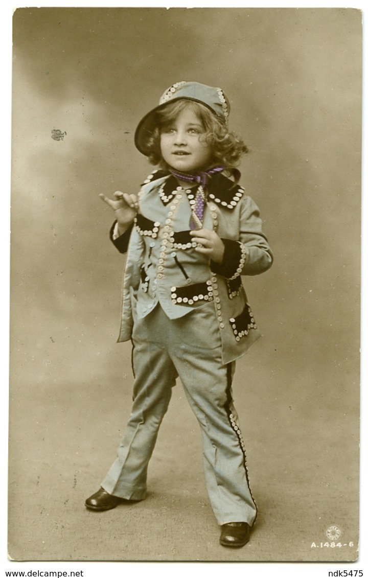 MISS GLADYS COOPER'S LITTLE DAUGHTER, JOAN : PEARLY QUEEN / ADDRESS - GLOUCESTER, DEANS WALK, SERLO ROAD - Portraits