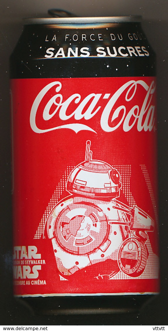 Canette Coca-Cola (France), Film STAR WARS "L'ascension De Skywalker", Le 18 Decembre 2019 Au Cinéma - Cannettes