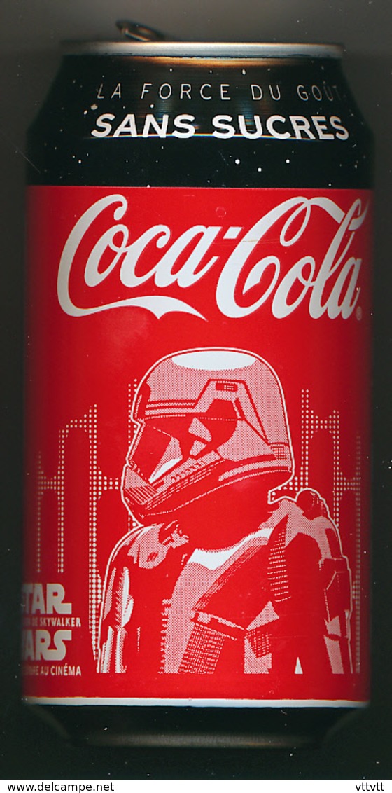 Canette Coca-Cola (France), Film STAR WARS "L'ascension De Skywalker", Le 18 Decembre 2019 Au Cinéma - Cannettes