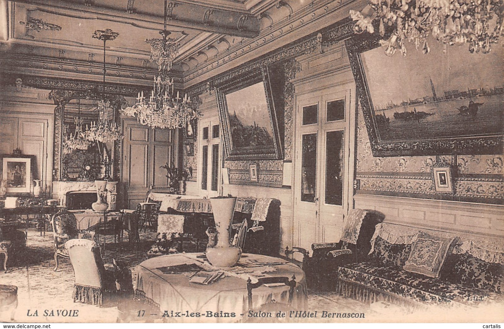 73-AIX LES BAINS-N° 4431-E/0255 - Aix Les Bains