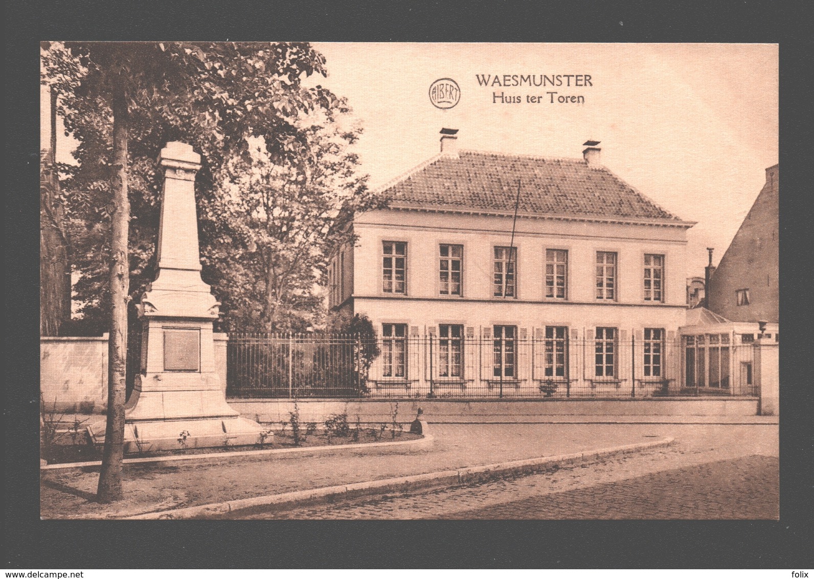 Waasmunster / Waesmunster - Huis Ter Toren - Uitg. Frans De Mayer, Mereeriewinkel, Waesmunster - Waasmunster