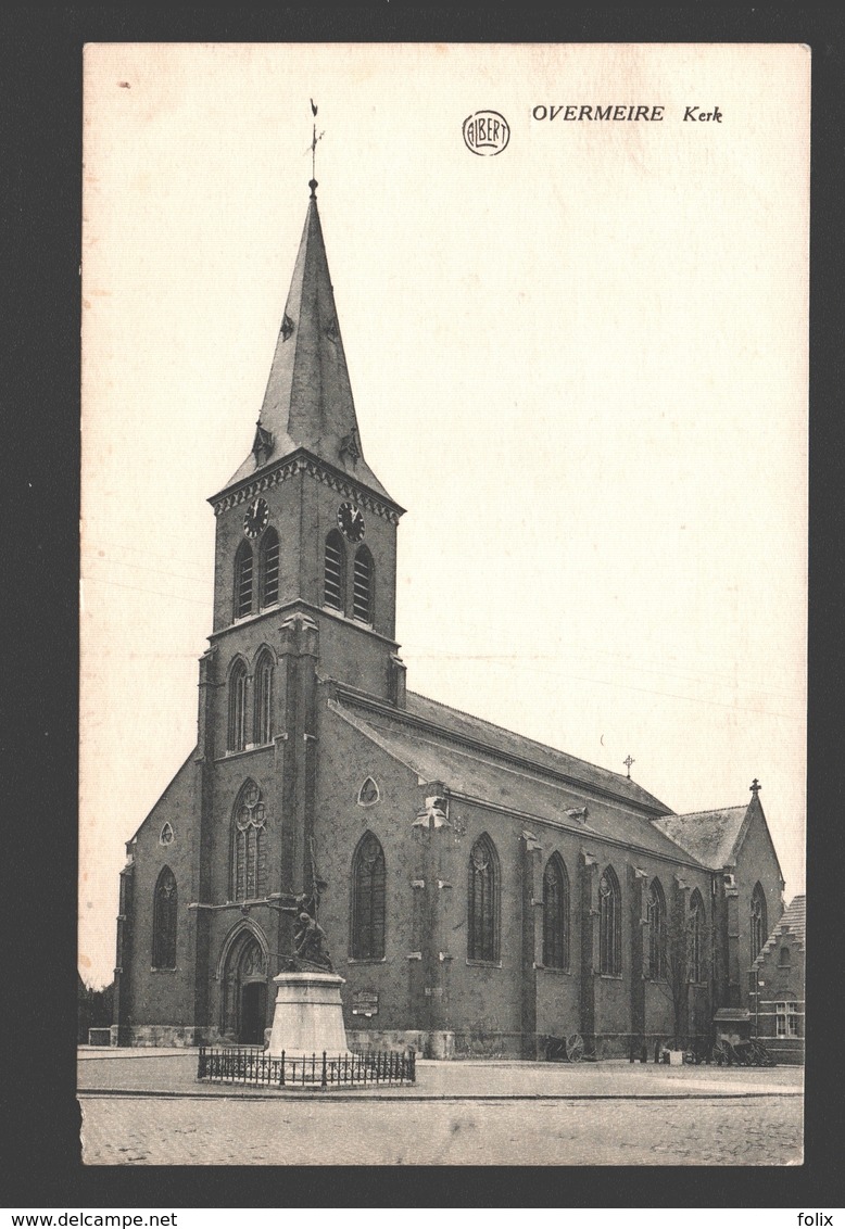 Overmere / Overmeire - Kerk - Uitg. Albert - Berlare