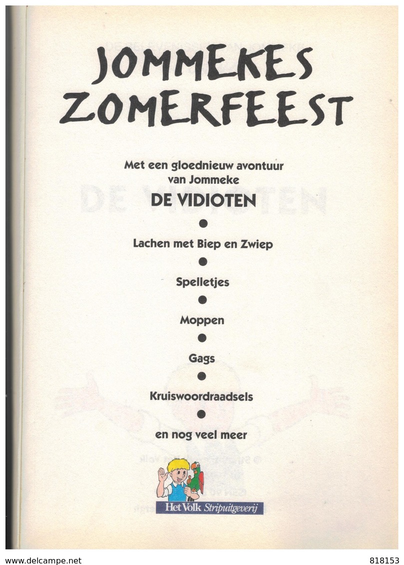 JOMMEKES ZOMERFEEST - Jommeke