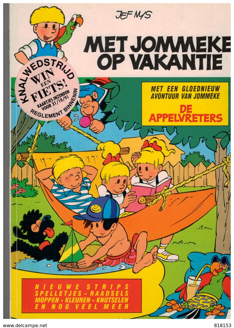 METJOMMEKE OP VAKANTIE     DE APPELVRETERS - Jommeke