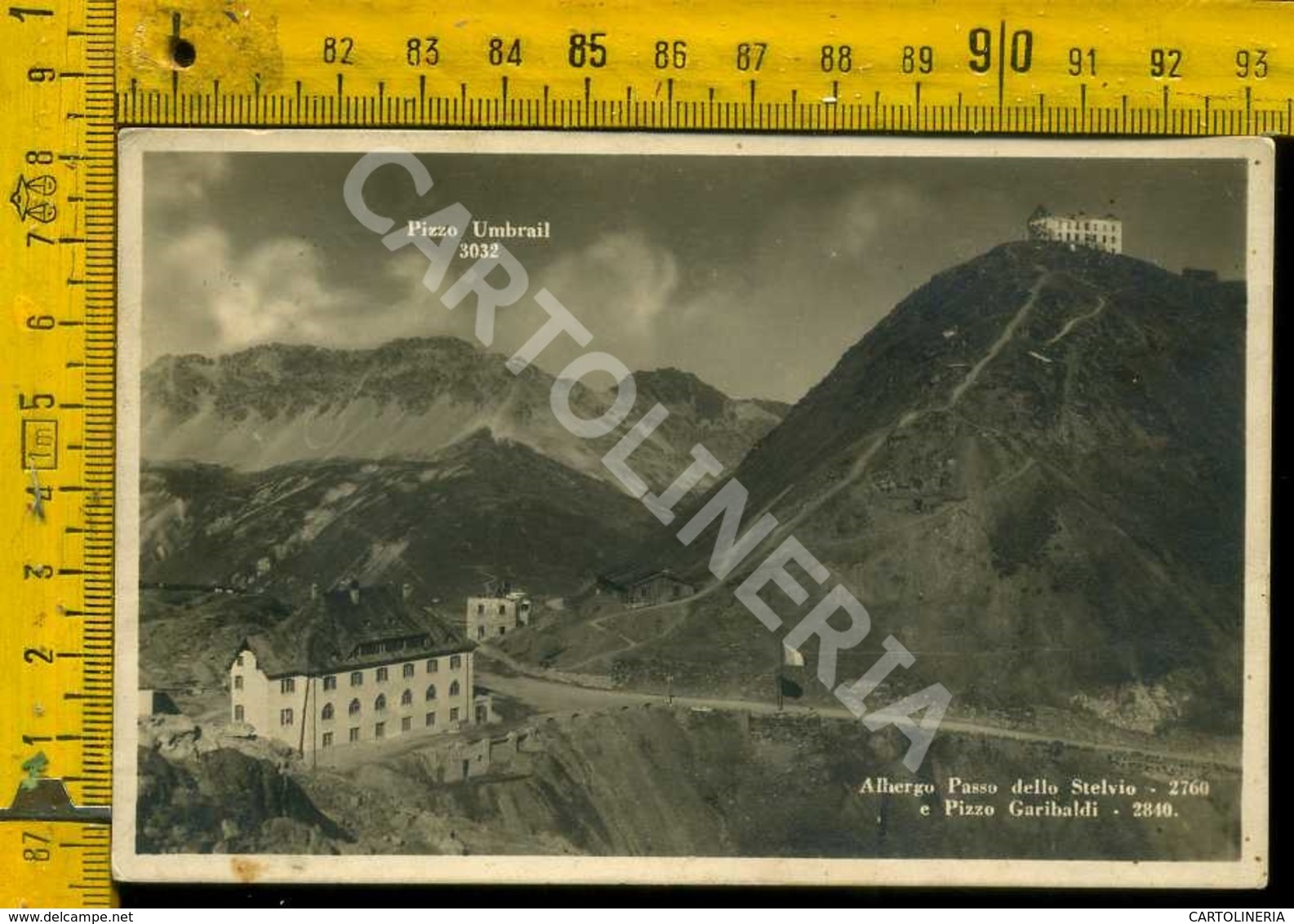 Sondrio Passo Dello Stelvio Albergo E Pizzo Garibaldi - Sondrio