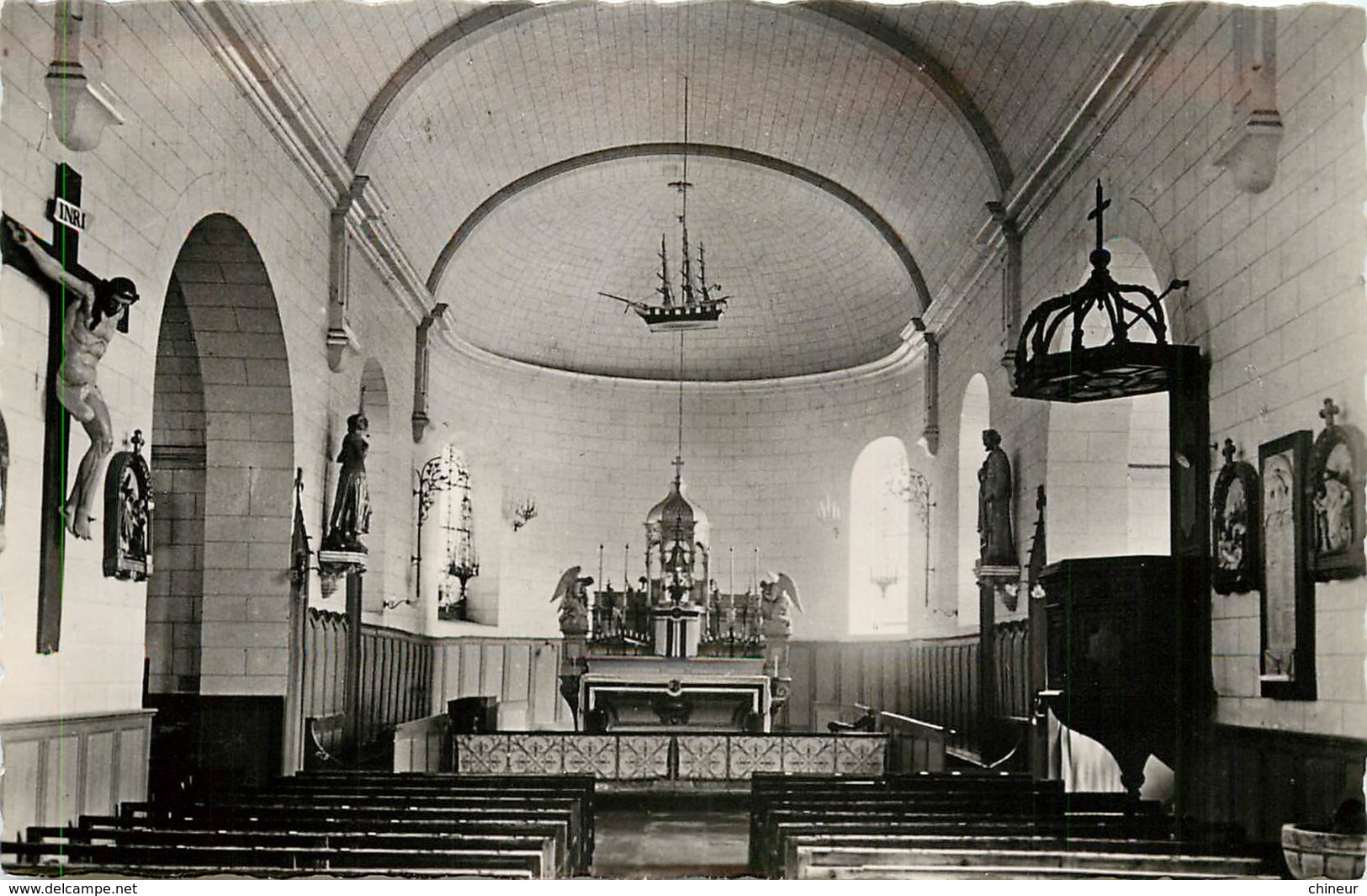 Piriac Sur Mer Interieur De L'eglise - Piriac Sur Mer