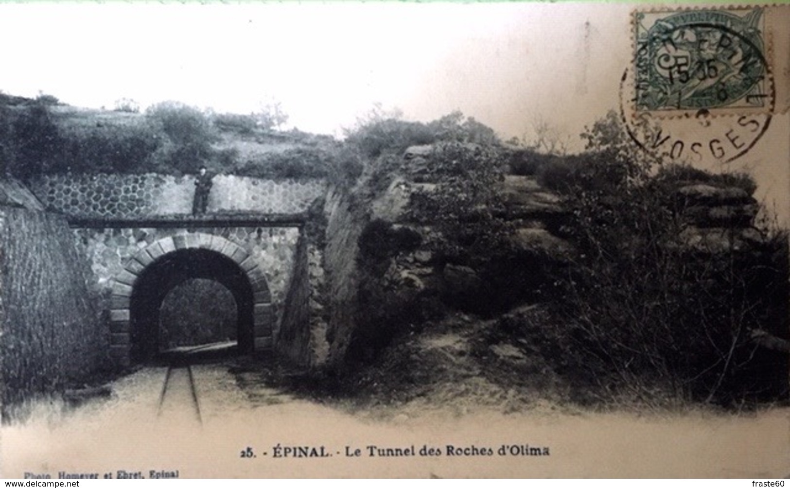 Epinal - Le Tunnel Des Roches D'Olima - Epinal