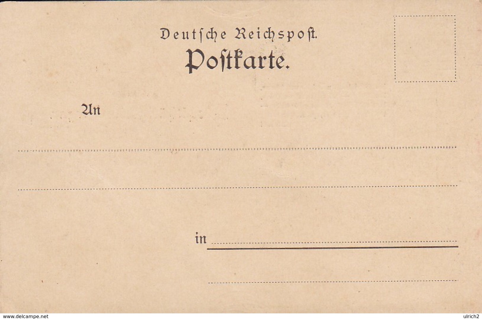 AK Gruss Aus Dem Wohlthätigkeits-Bazar - Gedicht - Humor - Ca. 1900 (45468) - Saluti Da.../ Gruss Aus...