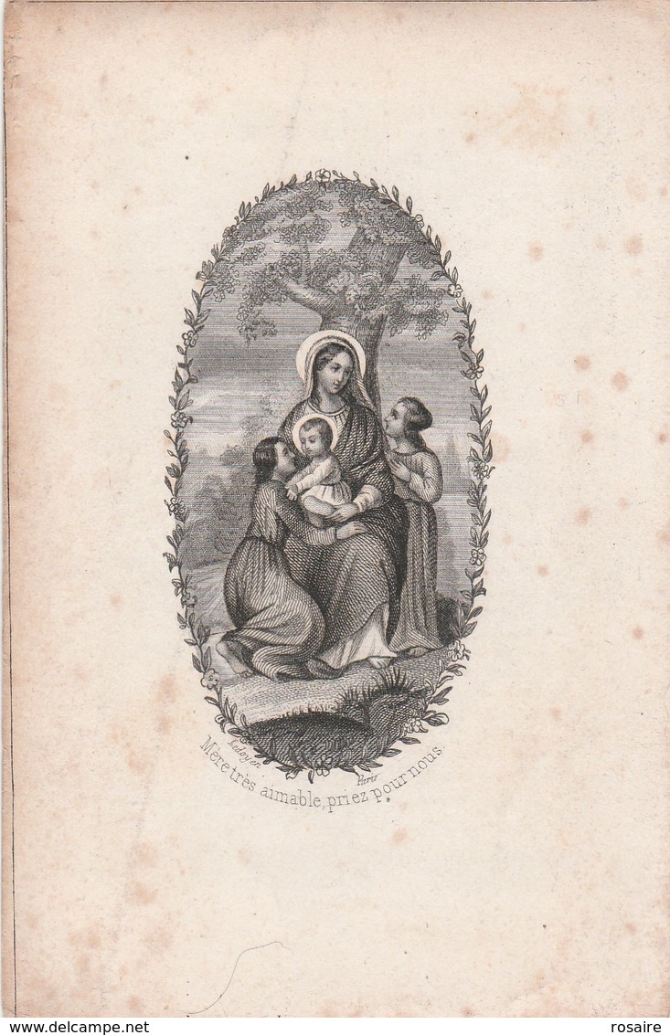 Adel Noblesse-joanna Josepha Maria Van Caloen-lophem 1855 - Devotion Images