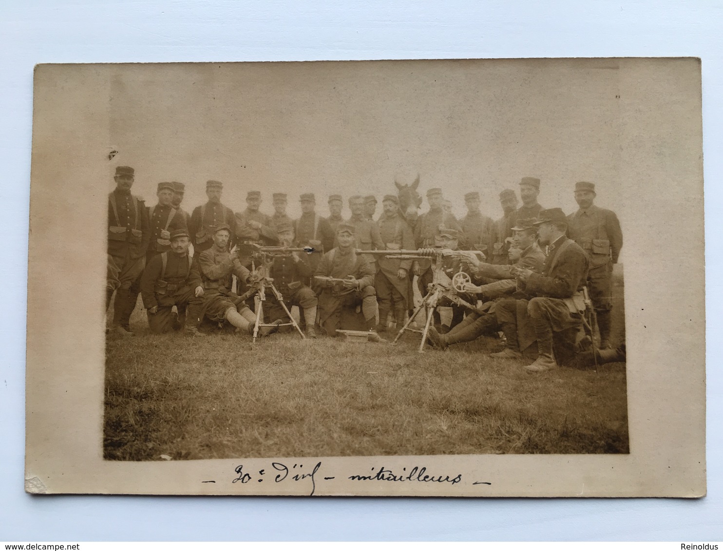 Foto Ak Cp Infanterie Avec Mitrailleuse Mitrailleur Maschinengewehr 1916 - Weltkrieg 1914-18