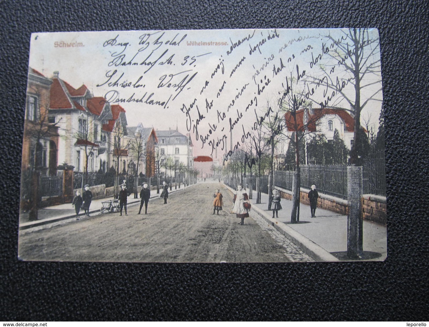 AK SCHWELM Kr. Ennepe Wilhelmstrasse Ca.1915//  D*41214 - Schwelm