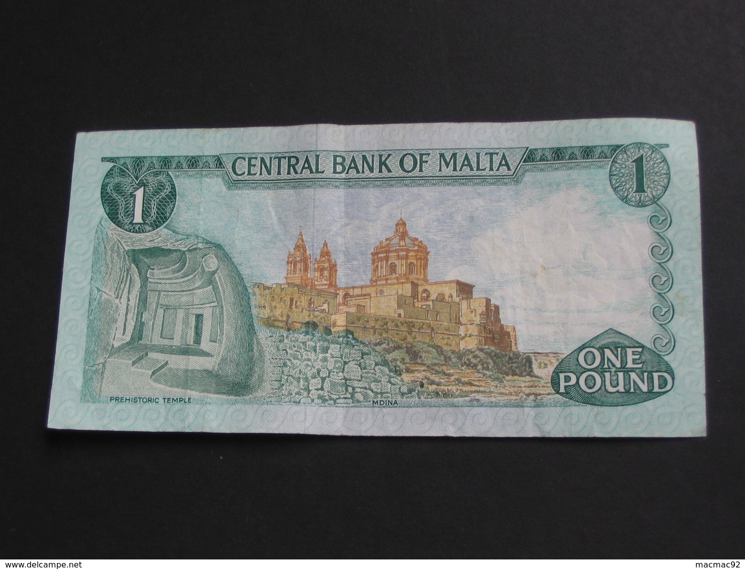 MALTE - Lira - 1 Pound 1973 - Bank Centrali Ta Malta   **** EN ACHAT IMMEDIAT  **** - Malte