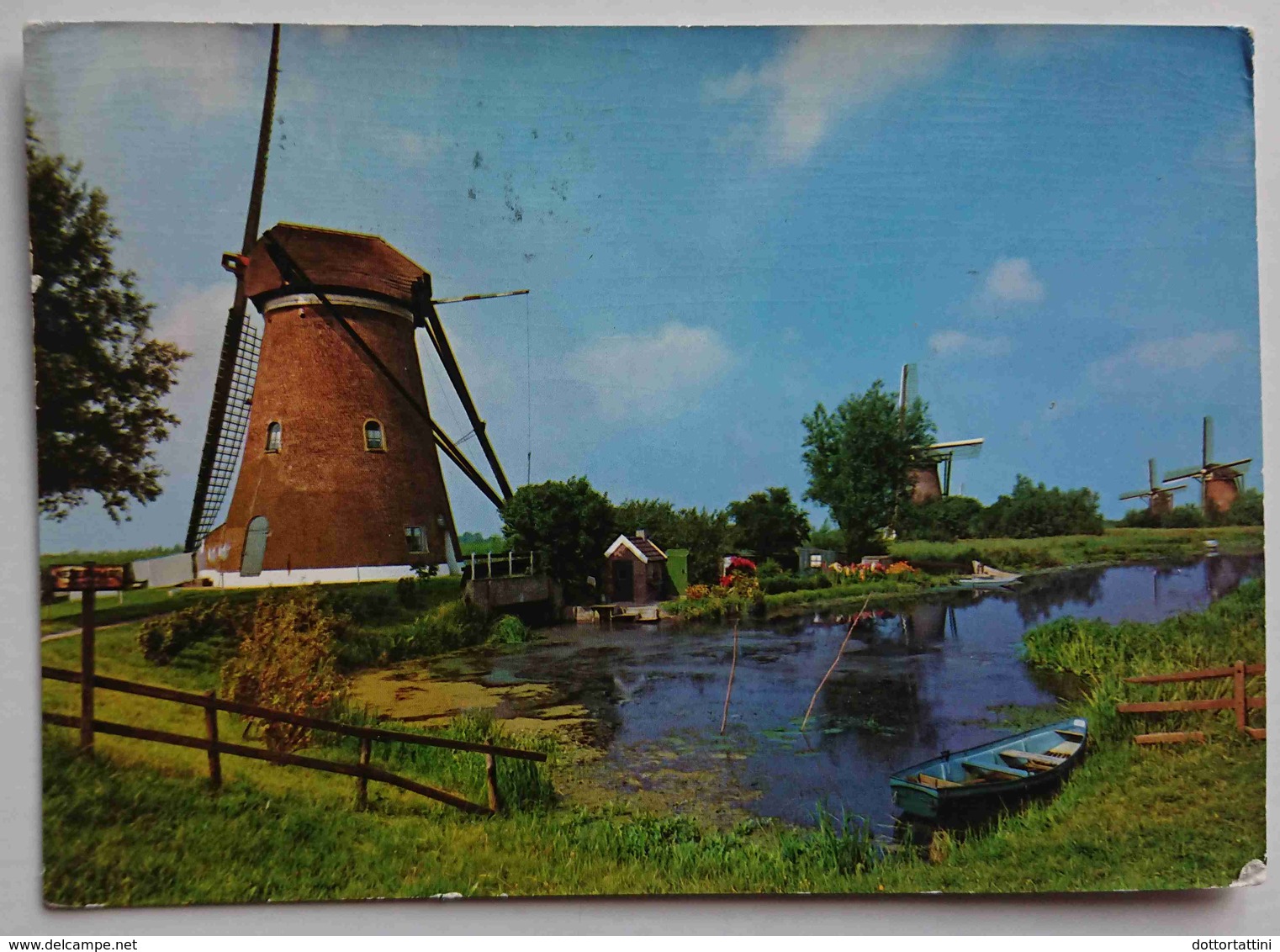 KINDERDIJK - HOLLAND - Moulins à Vent - Windmolens - Poldermolens - Windmills - Mulini A Vento