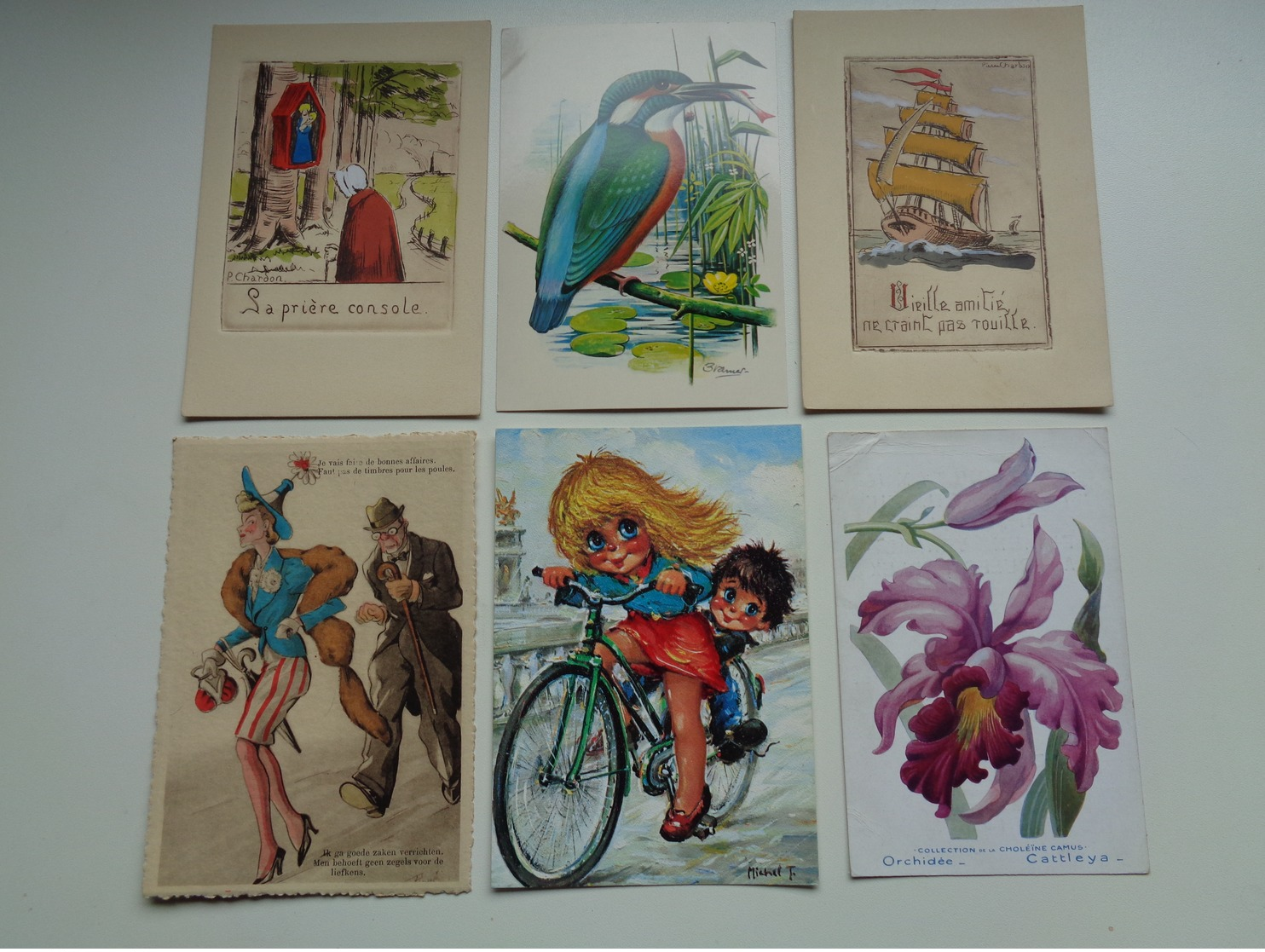 Beau Lot De 60 Cartes Postales De Fantaisie CPSM  Grand Format     Mooi Lot Van 60 Postkaarten Fantasie  Groot Formaat - 5 - 99 Cartes