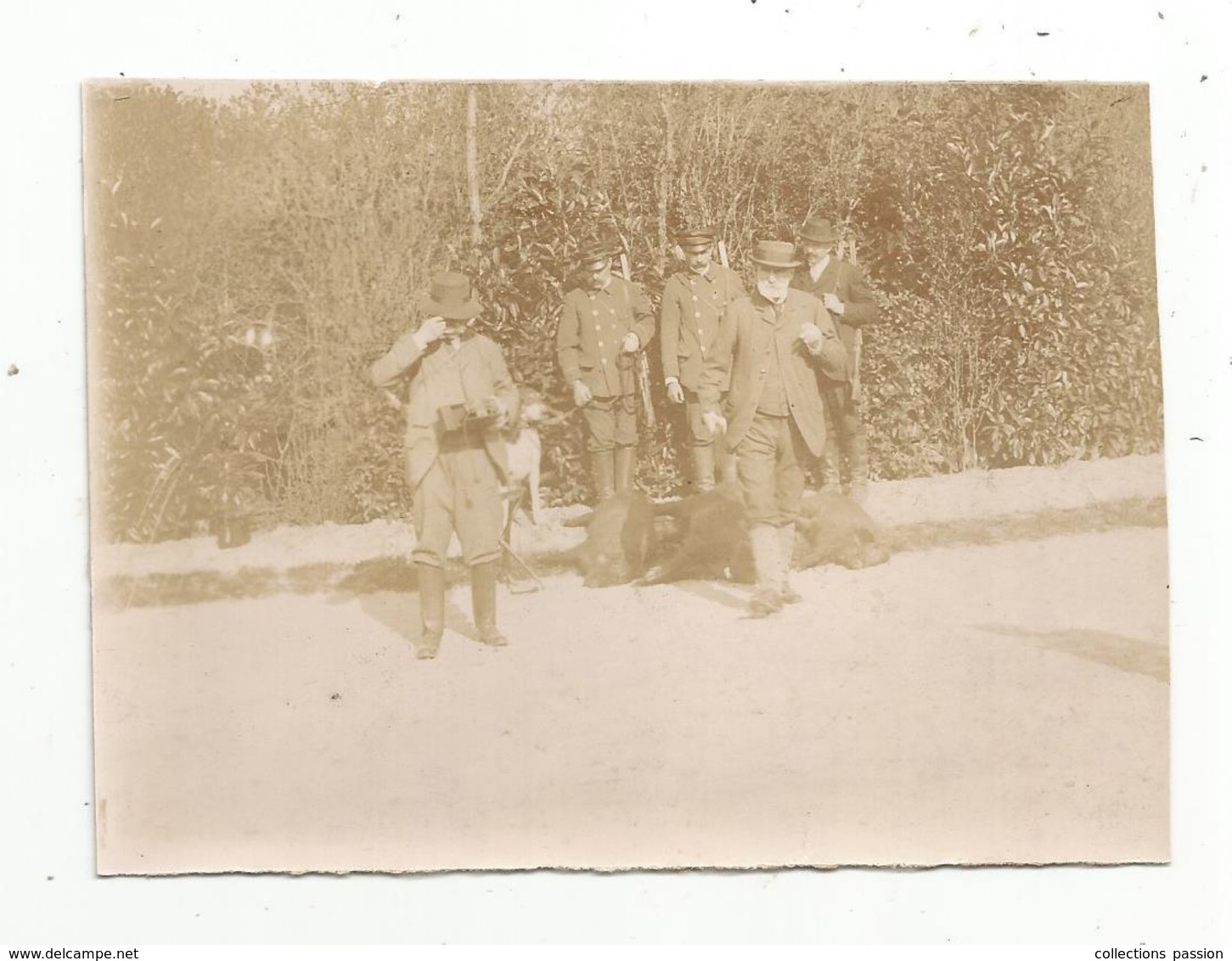 Photographie , Sports ,CHASSE , 1906 , 120 X 90 Mm - Sports