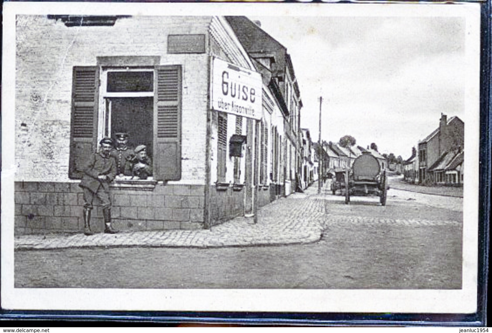 BOHAIN RUE DE GUISE RARE CP OCCUPATION ALLEMANDE - Sonstige & Ohne Zuordnung