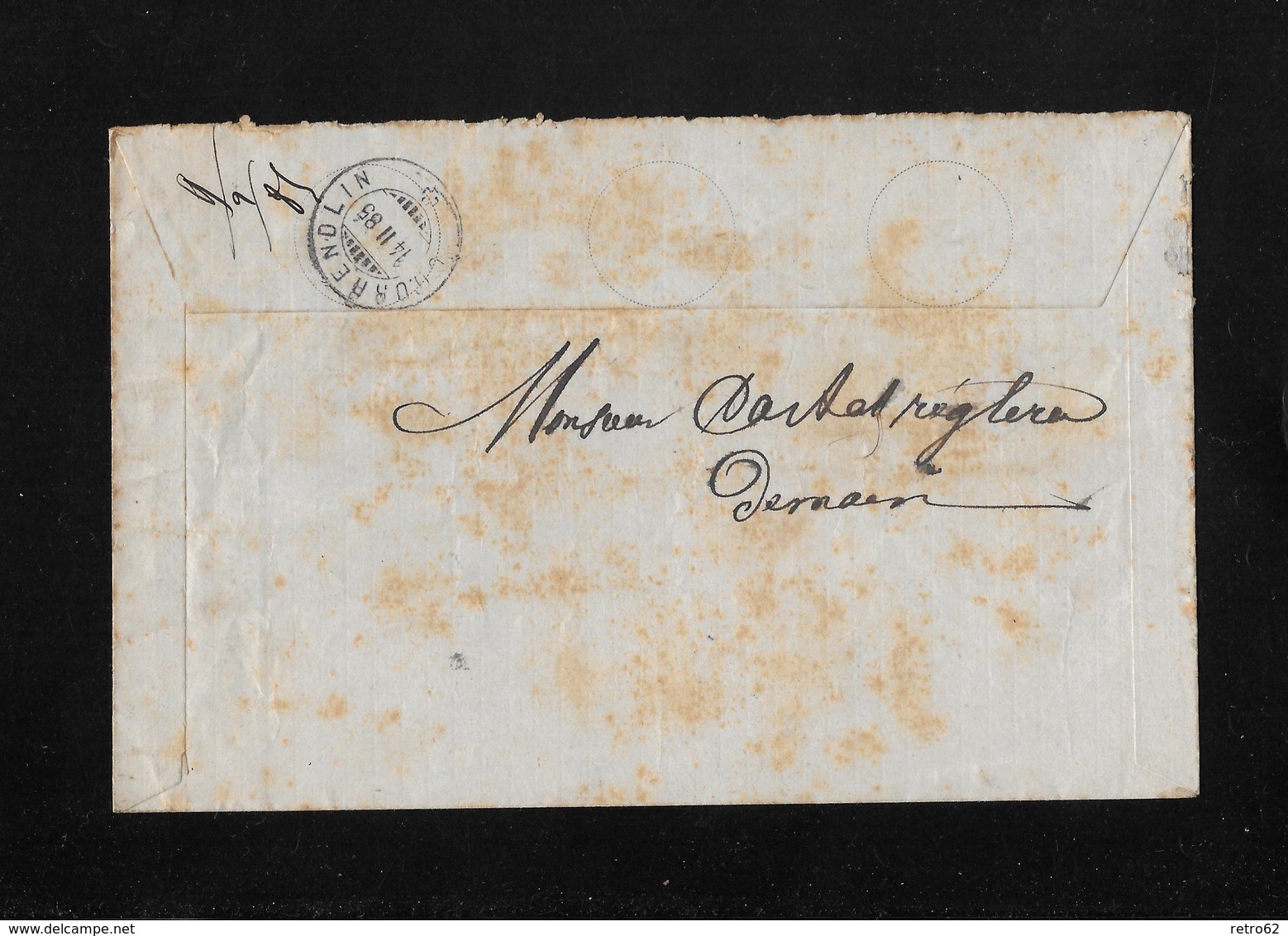 HEIMAT JURA → 1885 Mandat D'encaissement No.24 Delémont Au Bureau De Poste à Courrendlin - Lettres & Documents