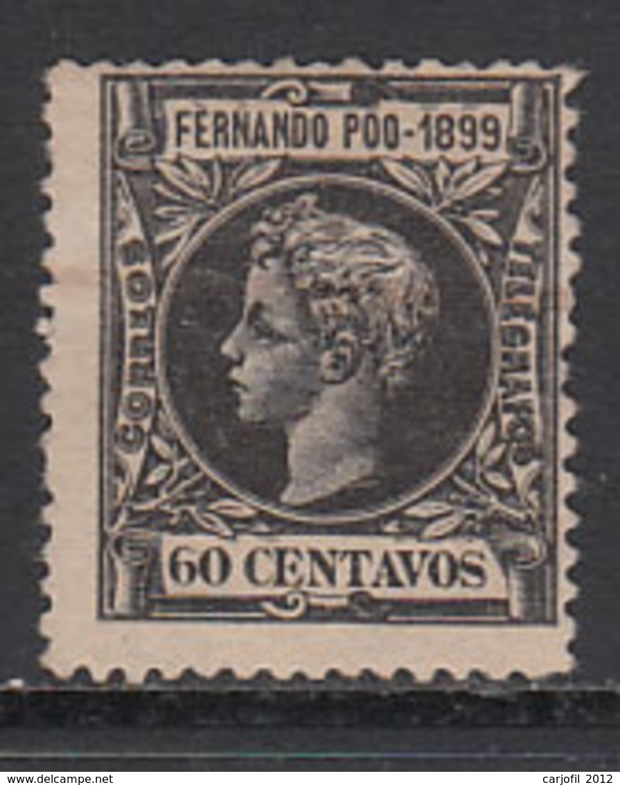 Fernando Poo Sueltos 1899 Edifil 66 O - Fernando Po