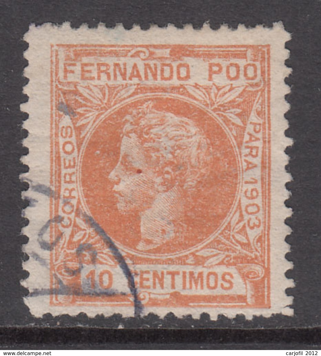 Fernando Poo Sueltos 1905 Edifil 125 O - Fernando Po