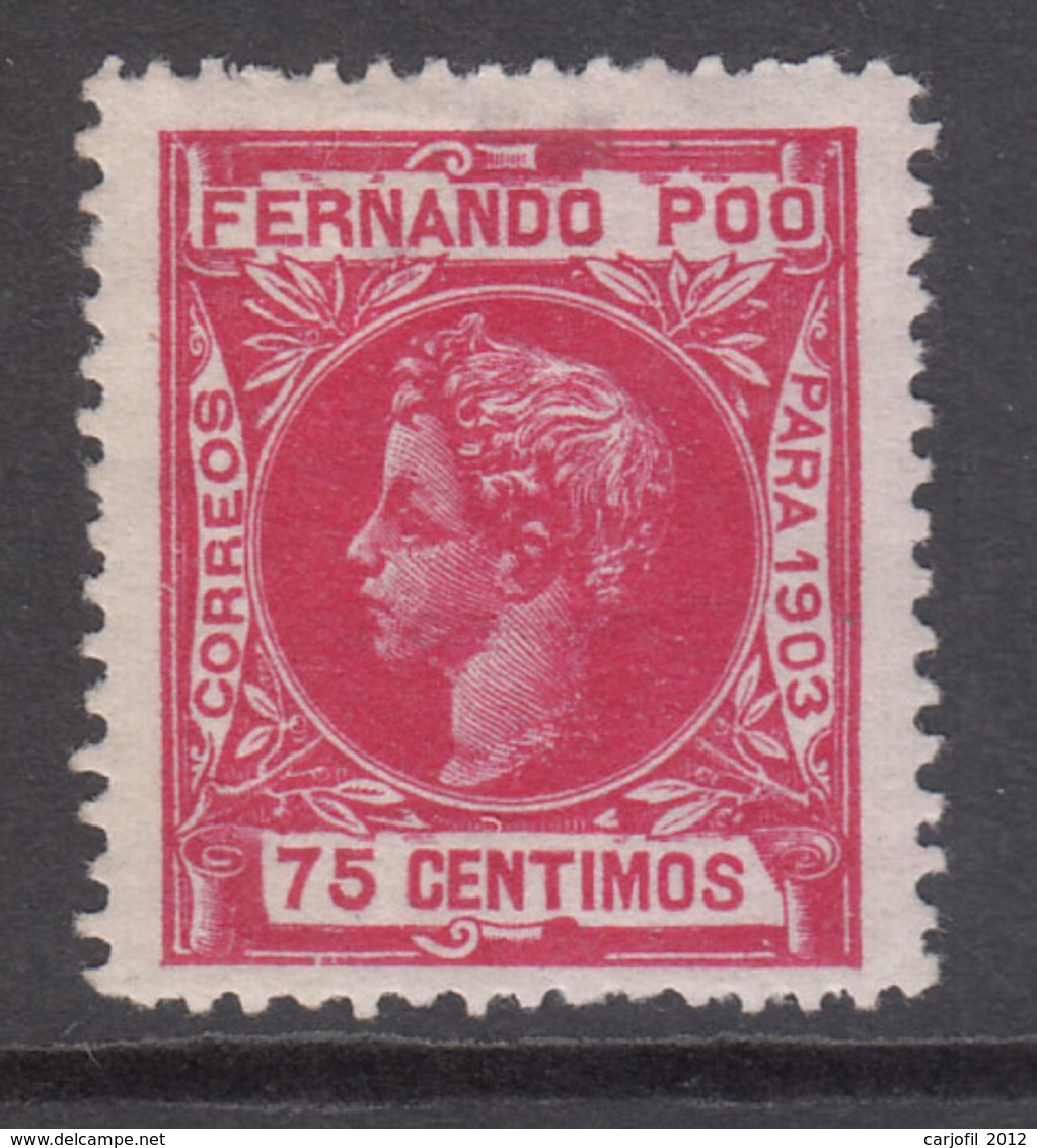 Fernando Poo Sueltos 1903 Edifil 129 * Mh - Fernando Po