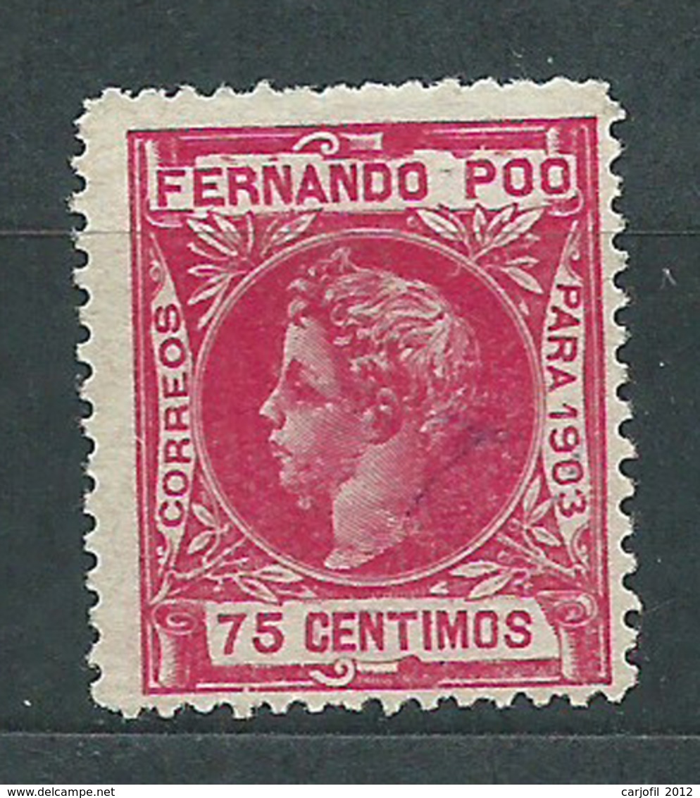 Fernando Poo Sueltos 1903 Edifil 129 O - Fernando Po