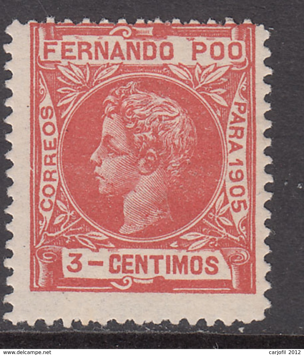 Fernando Poo Sueltos 1905 Edifil 138 ** Mnh - Fernando Po