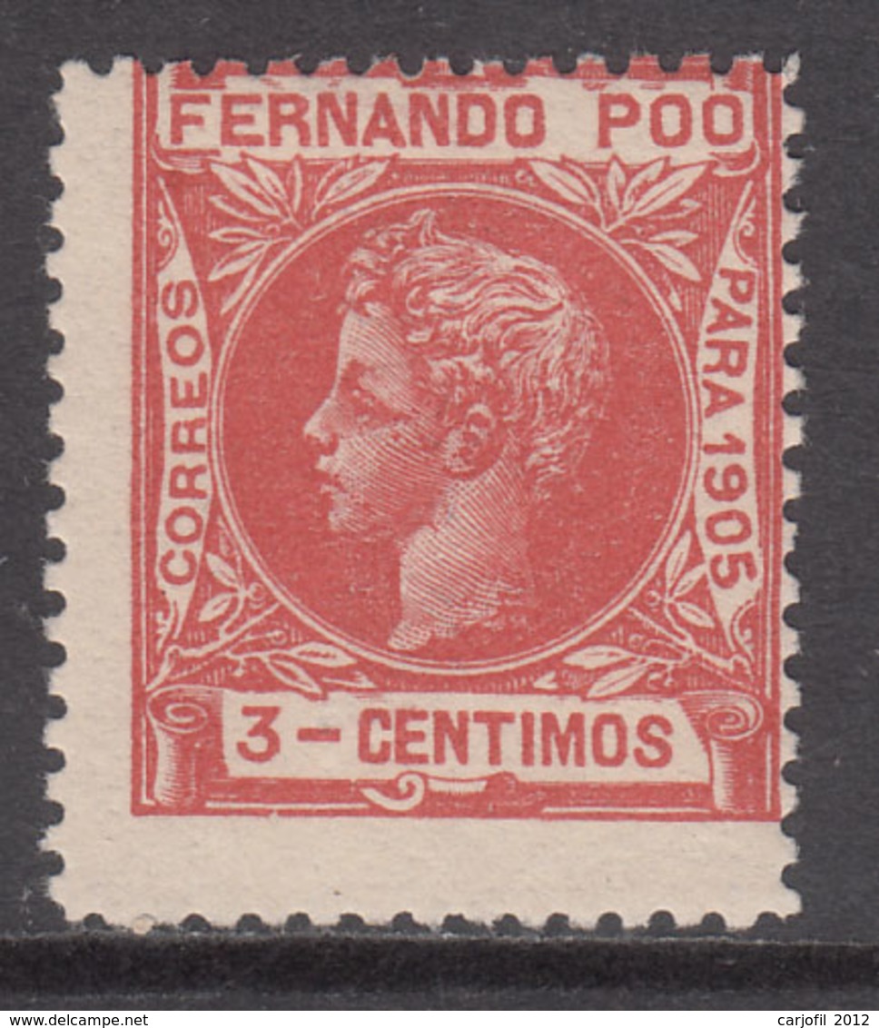 Fernando Poo Sueltos 1905 Edifil 138 * Mh - Fernando Po