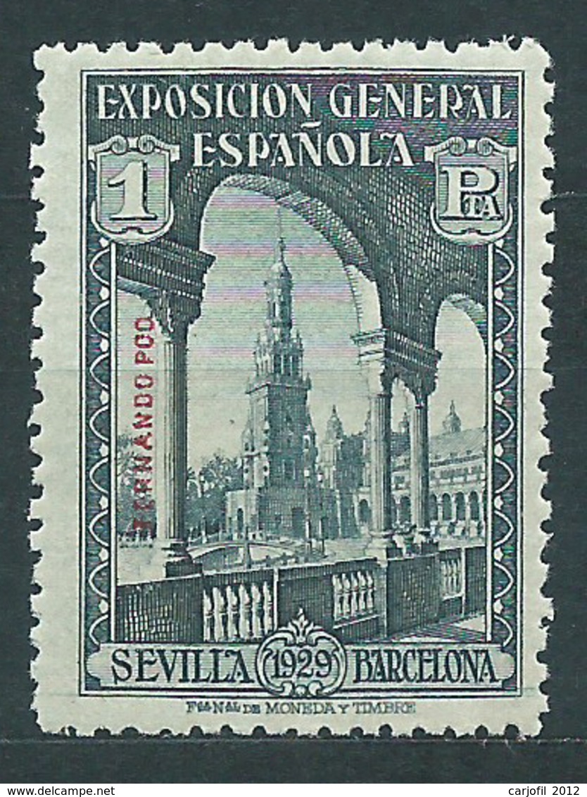 Fernando Poo Sueltos 1929 Edifil 176 ** Mnh - Fernando Po