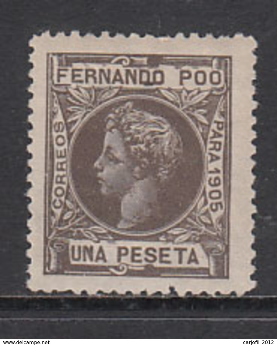 Fernando Poo Sueltos 1905 Edifil 146N ** Mnh - Fernando Po