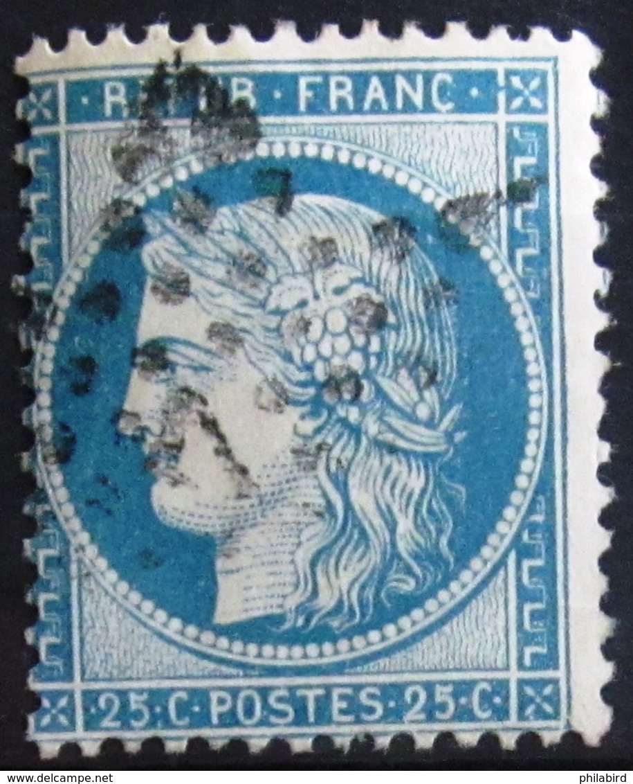 FRANCE                  N° 60 B                   OBLITERE - 1871-1875 Cérès