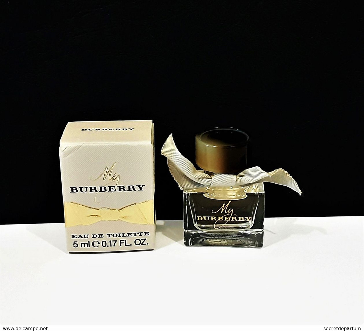 Miniatures De Parfum  MY  BURBERRY  De BURBERRY  EDT  5 Ml + Boite - Miniatures Femmes (avec Boite)