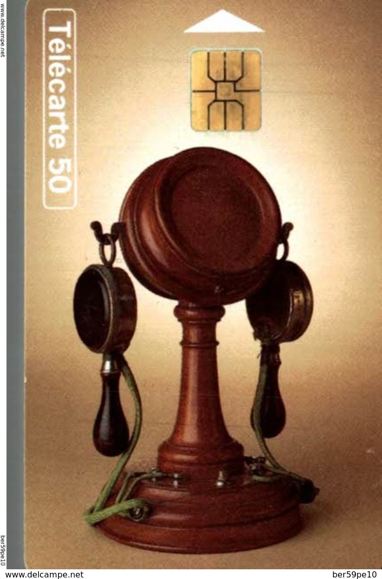 TELECARTE 50 UNITES COLLECTION HISTORIQUE TELEPHONE MILDE 1892 - 1998