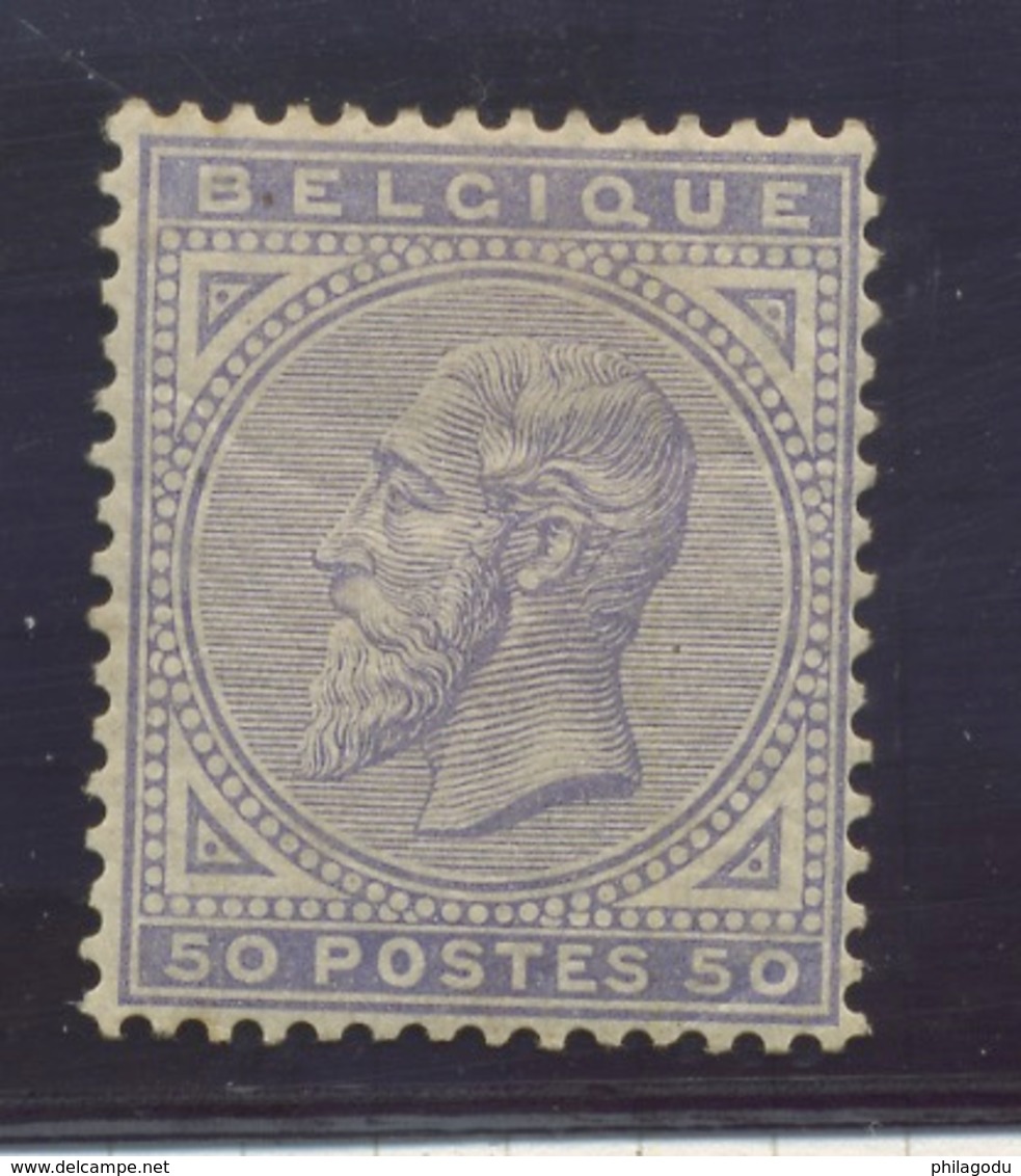 41*  40c *   Gomme Originale. Cote 440,-Euros. Bonne Qualité, Sans Défaut - 1883 Leopold II