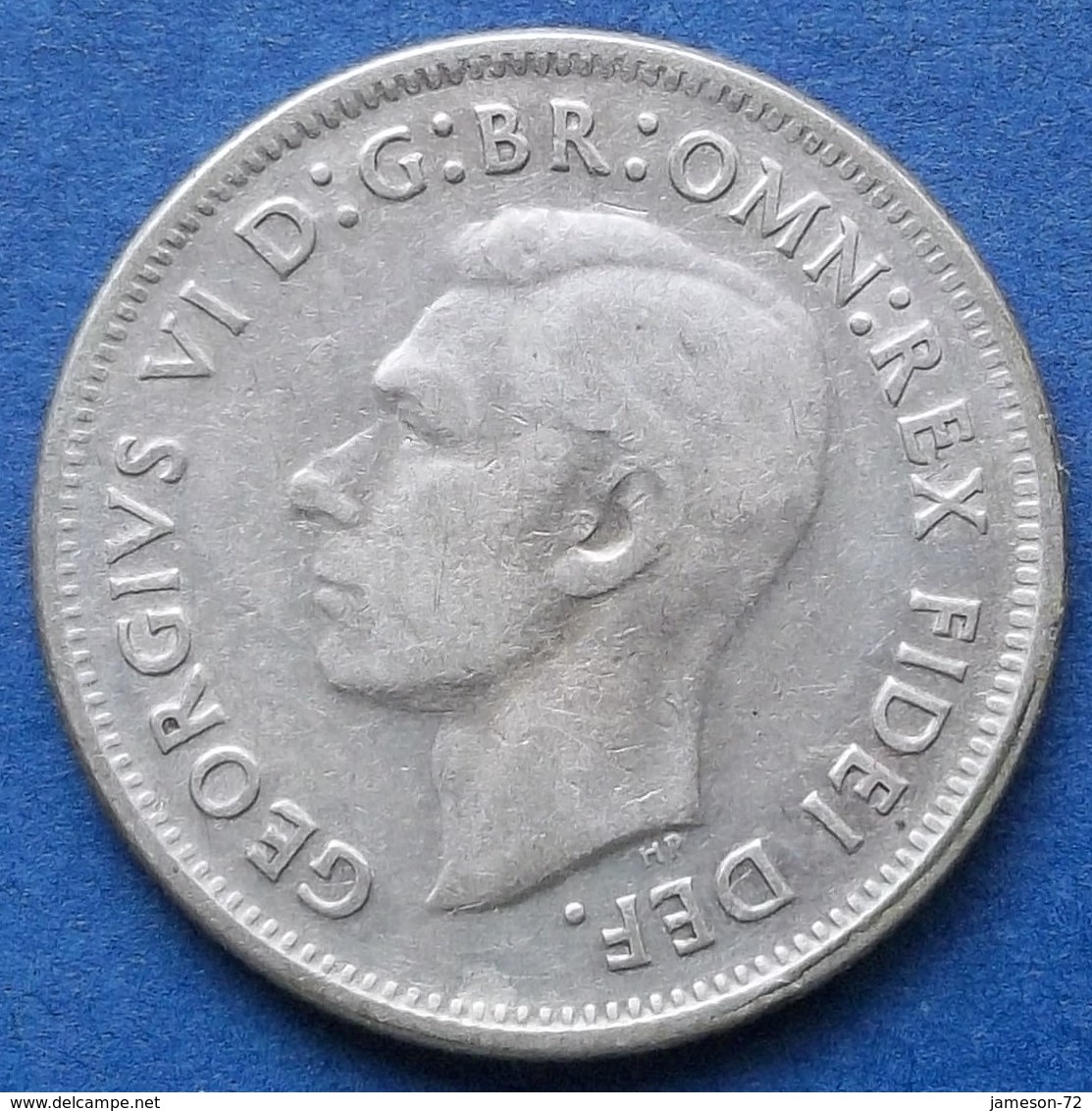 AUSTRALIA - Silver Shilling 1950 KM# 46 George VI (1936-1952) - Edelweiss Coins - Unclassified