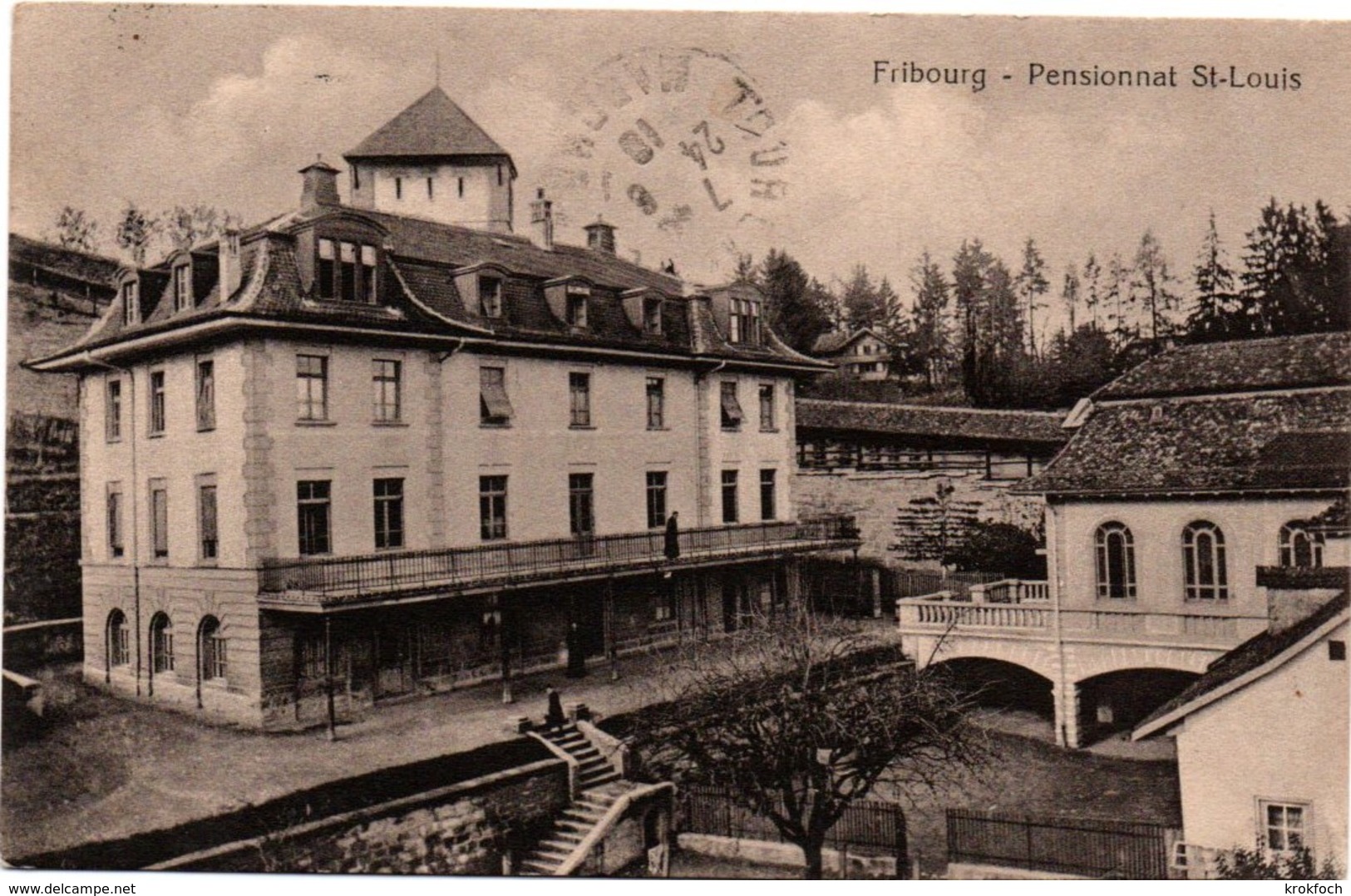 Fribourg 1918 - Pensionnat Saint-Louis - Fribourg