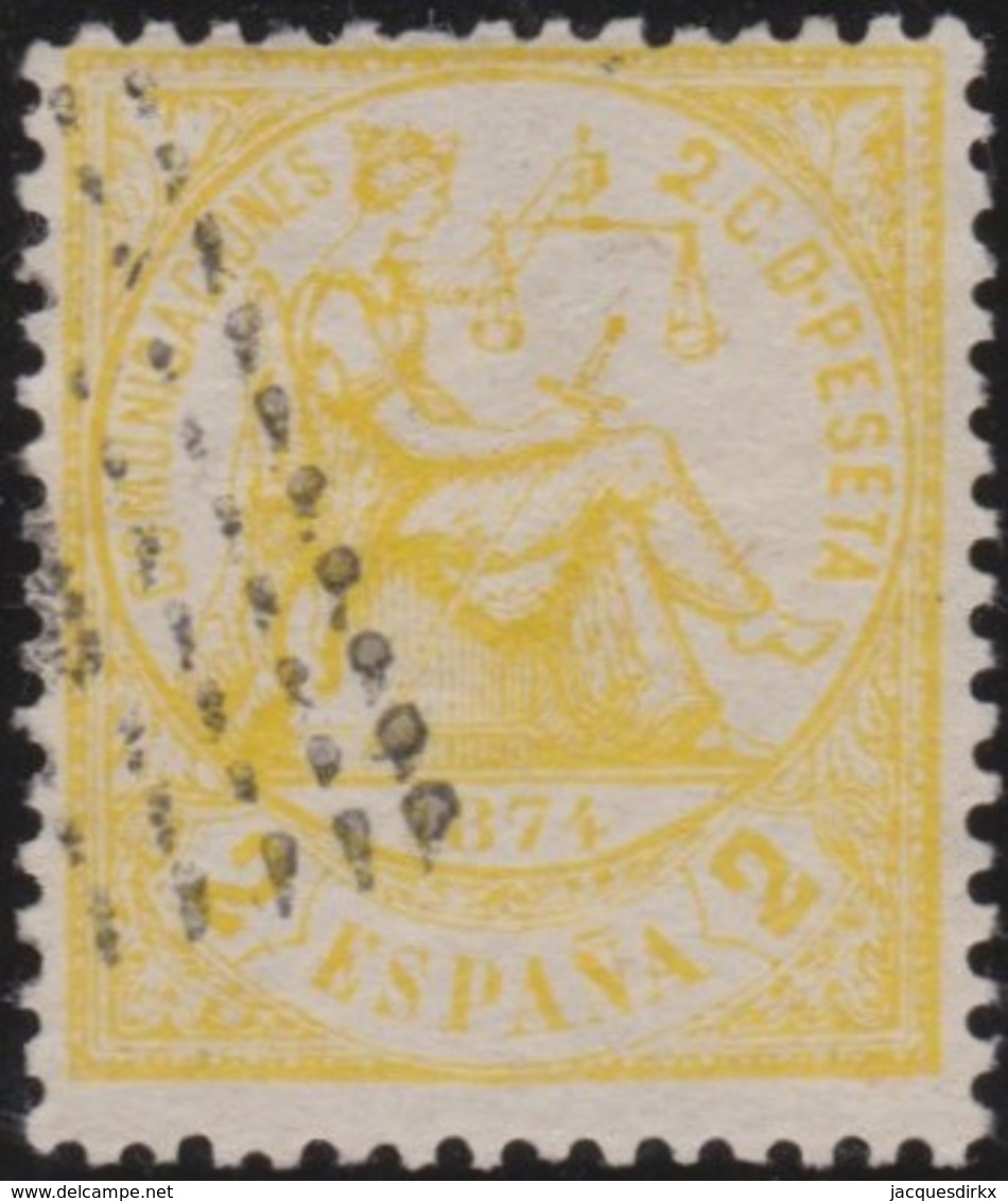 Espana      .    Yvert          .    141     .         O      .       Oblitéré  .  /   Cancelled - Used Stamps