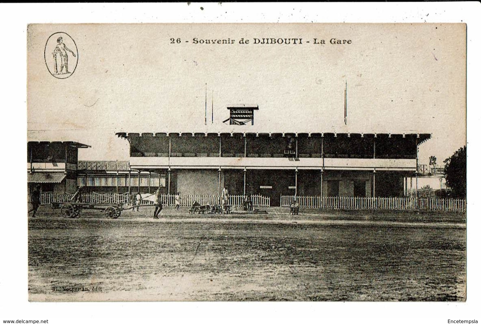 CPA-Carte Postale-Djibouti- La Gare   VM10083 - Djibouti