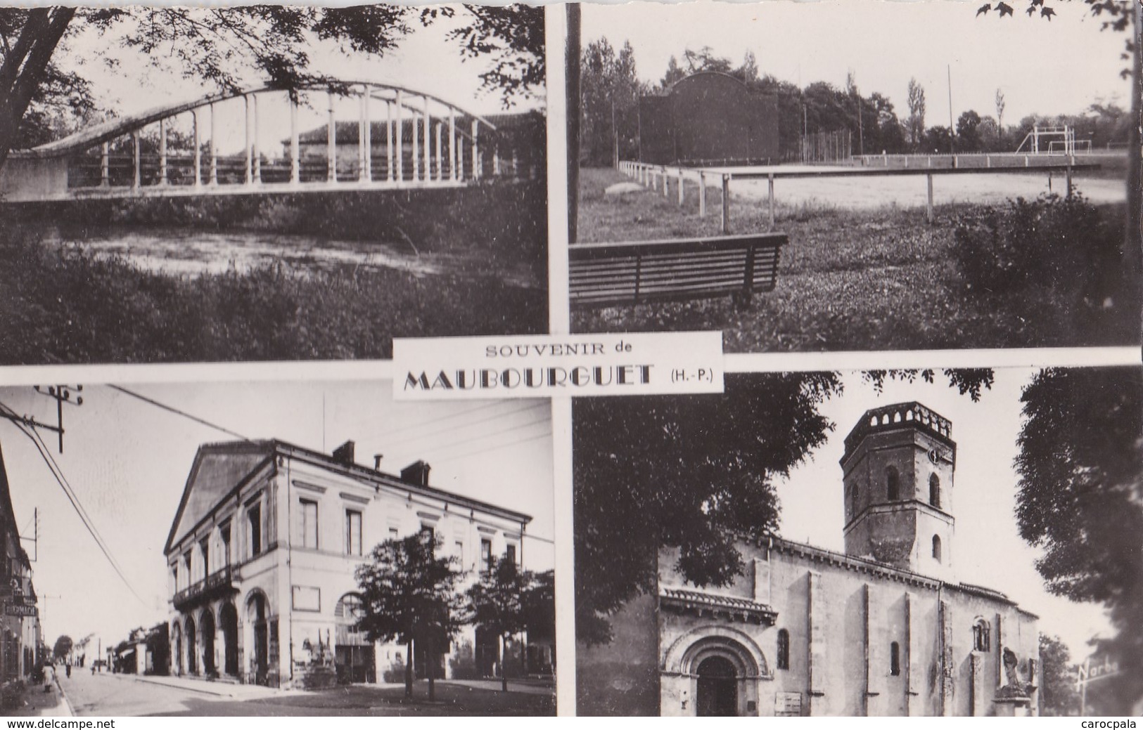 Carte 1950 SOUVENIR DE MAUBOURGUET / MULTIVUES - Maubourguet