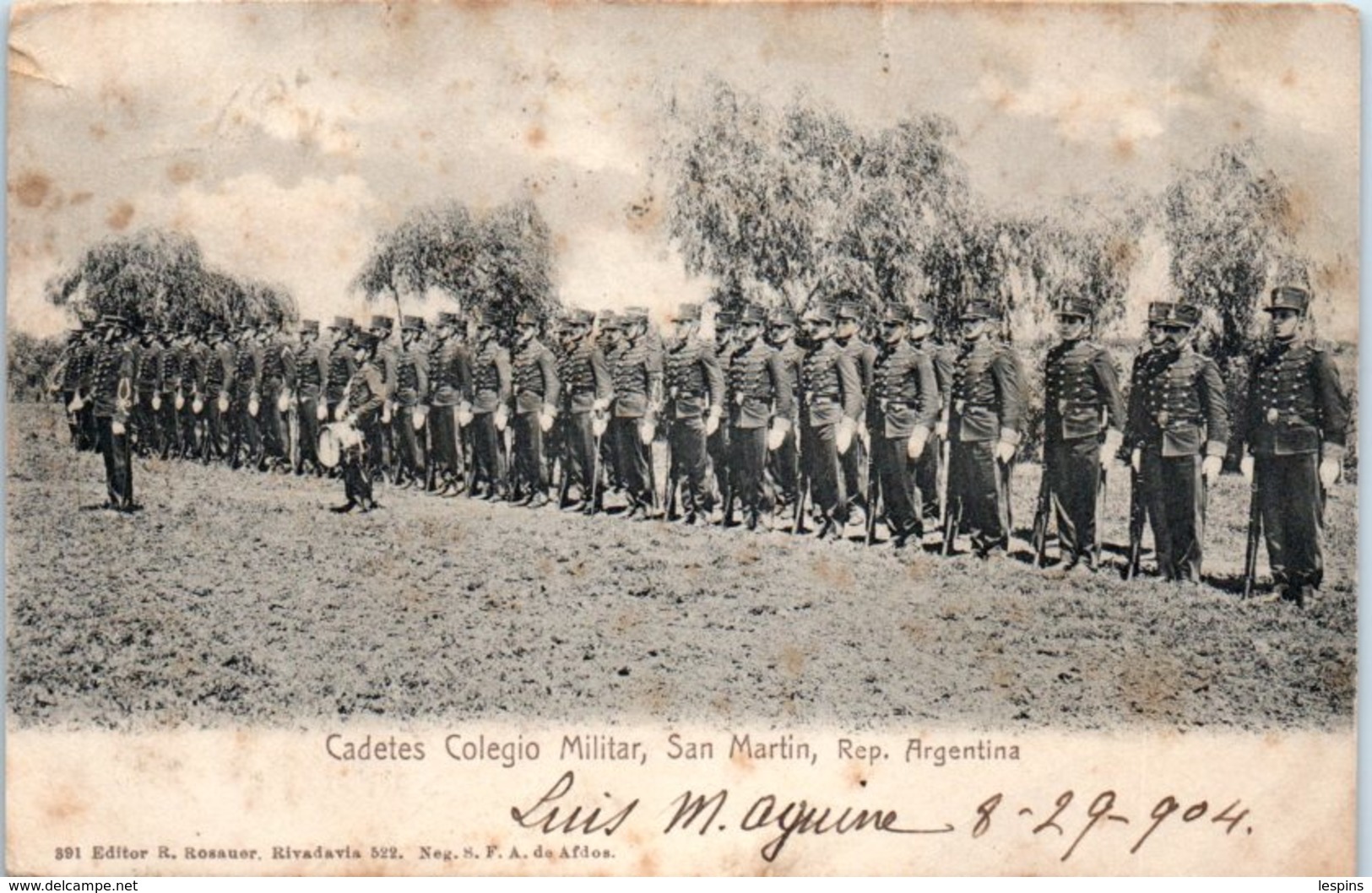 AMERIQUE --  Argentine - Cadetes Colegio Militar , San Martin - Argentina