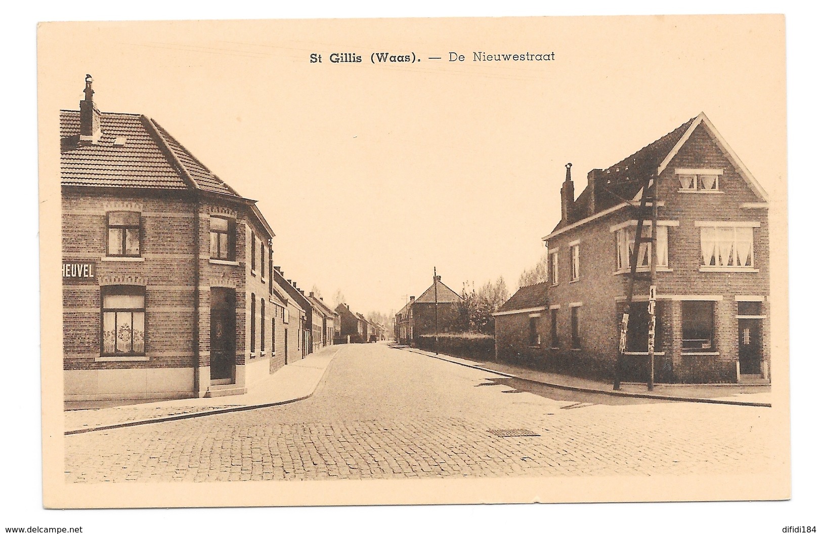 St Gillis Waas Nieuwestraat - Sint-Gillis-Waas