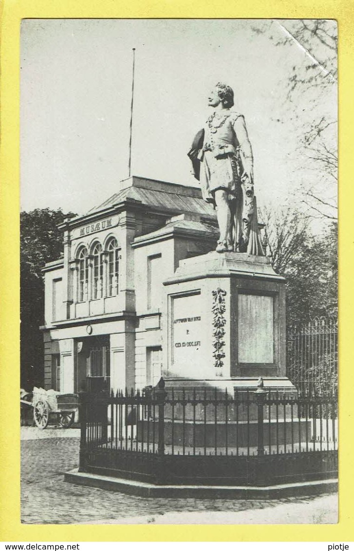 * Antwerpen - Anvers - Antwerp * (Fotokaart - Carte Photo) Statue, Monument, Mémorial, Standbeeld, Musée, Rare - Antwerpen