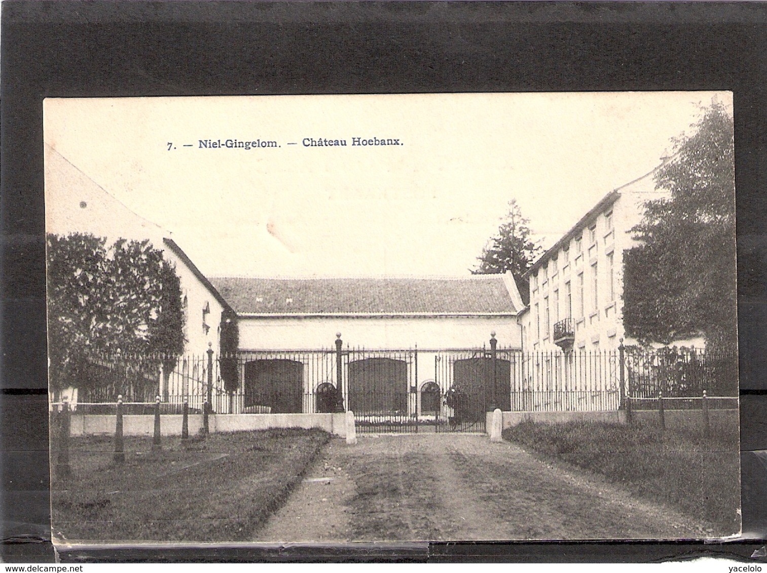 7.--- Niel-Gingelom  -- Chateau Hoebanx - Gingelom