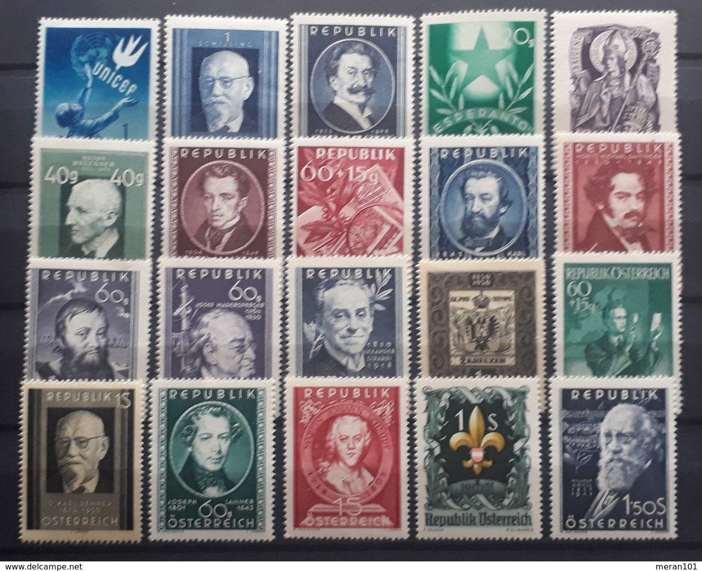 Österreich 1948-1951, Partie MNH Postfrisch - Ungebraucht