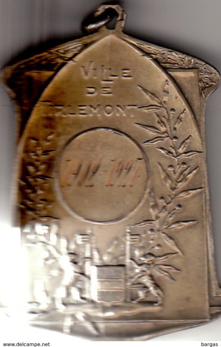 Médaille Ville De Tirlemont De La Société Royale Des Beaux Arts à Monsieur Henri Tonbac - Autres & Non Classés