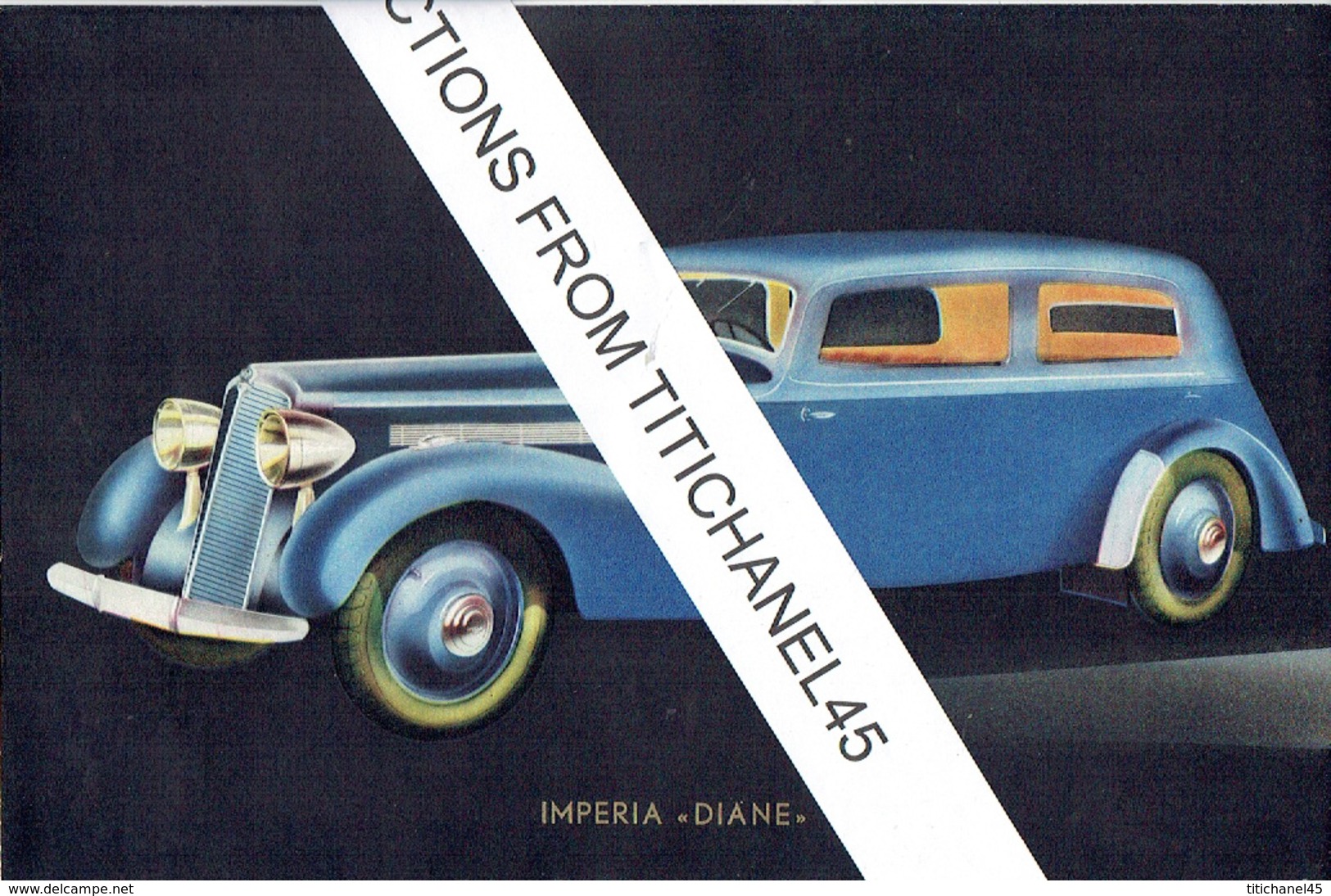 Superbe Catalogue 1935 AUTOMOBILES IMPERIA  "HIRONDELLE" & "DIANE" à NESSONVAUX & à MORTSEL-ANVERS - Publicités