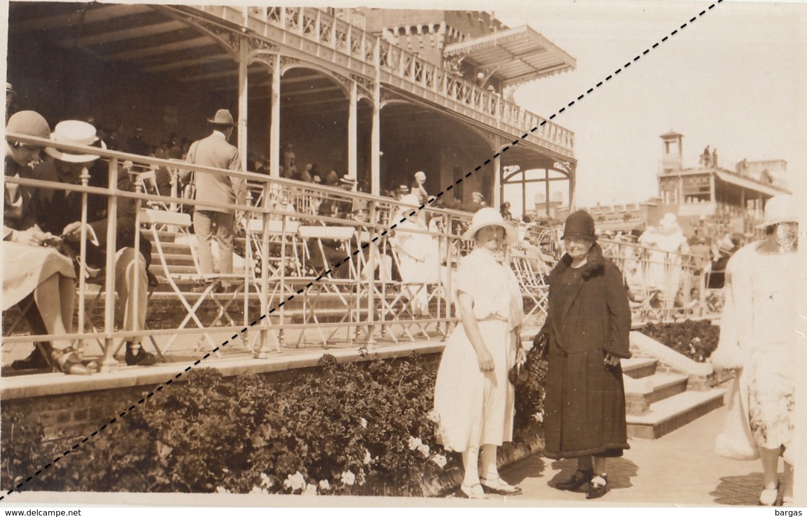 Carte Photo Ostende Hippodrome Grand Prix De 1926 - Oostende